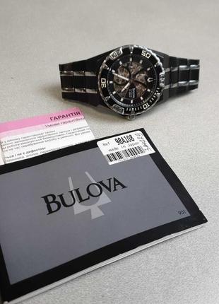 Наручний годинник б/у bulova automatic 21 jewels c9776148 фото