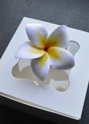 Шпилька квітка плюмерії3 фото