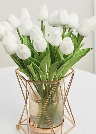 Новый набор искусственных цветов тюльпанов по 5 штук taobao1 фото