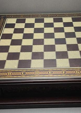 Настільна гра б/у dreizer шахи нарди дерев'яні ручної роботи3 фото
