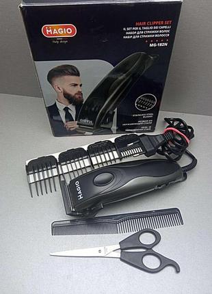 Машинка для стрижки волос триммер б/у magio mg-182/182n2 фото