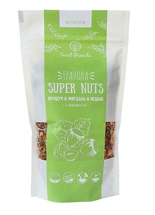 Гранола nutrition super nuts, 300г