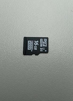 Карта флеш пам'яті б/у microsd 16gb