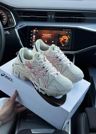 Женские кроссовки asics gel - kahana 8 new beige pink4 фото