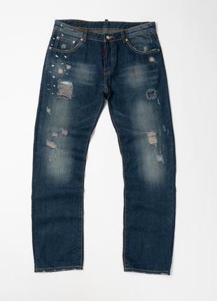 Dsquared2 distressed denim jeans чоловічі джинси2 фото