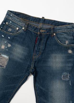 Dsquared2 distressed denim jeans&nbsp;мужские джинсы3 фото