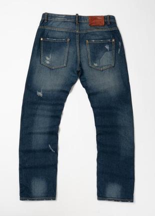 Dsquared2 distressed denim jeans чоловічі джинси6 фото