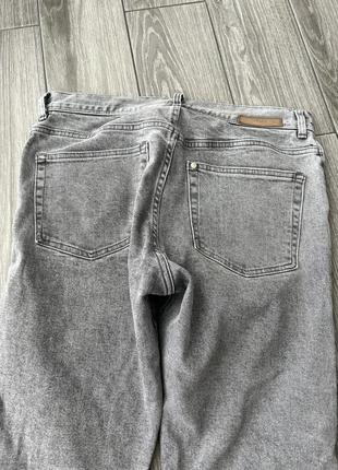 Сірі джинси прямі чоловічі4 фото