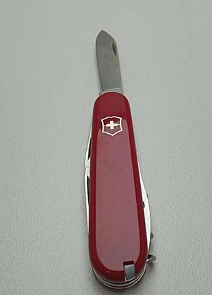 Сувенірний туристичний похідний ніж б/у victorinox tourist 0.36035 фото