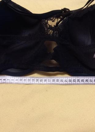 Бюстгальтер черный victoria's secret sexy tee lightly-lined demi bra, 38d.7 фото