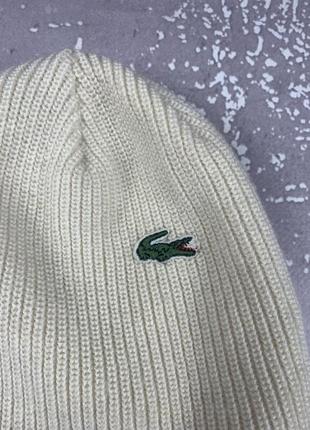 Lacoste vintage шапка бини винтаж3 фото