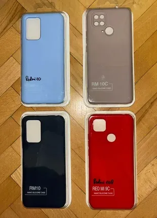 Чохол бампер nano silicone case xiaomi redmi 9a, 9t, 9c, 10, 10a, 10c3 фото