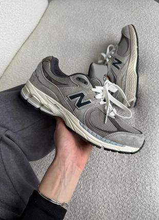 Топові чоловічі кросівки new balance 2002r grey/brown