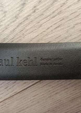 Paul kehl базовый кожаный ремень пояс 72-84 см7 фото