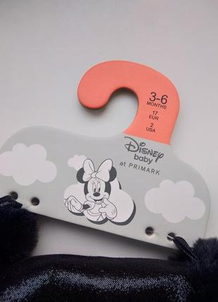 ❤️классные  сапожки уги пинетки мини миус disney на 3-6 мес primark7 фото