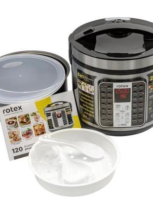 Мультиварка rotex rmc401-b smart cooking (900 вт, 5 л, 29 прог...