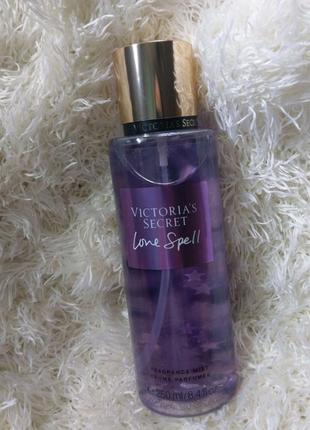 Оригинальный мист спрей victorias secret love spell 250мл