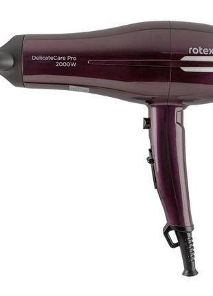 Фен rotex rff202-v delicatecare pro (мічність 2000 вт, 3 швидк...