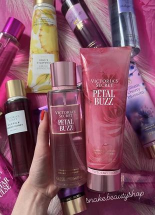 Набір парфумований лосьйон та спрей petal buzz victoria’s secret оригінал міст спрей vs1 фото