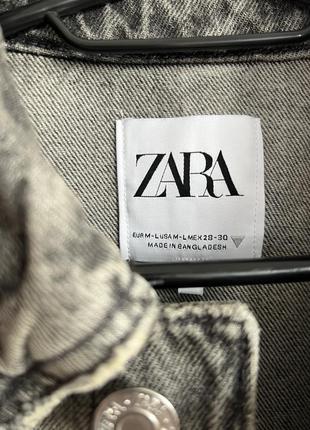 Новая серая джинсовая куртка деним zara h&amp;m cos джинсовка классическая levis asos10 фото