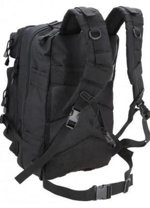 Тактический походный рюкзак, 25л, тактический походный военный рюкзак. цвет: хаки. черный3 фото