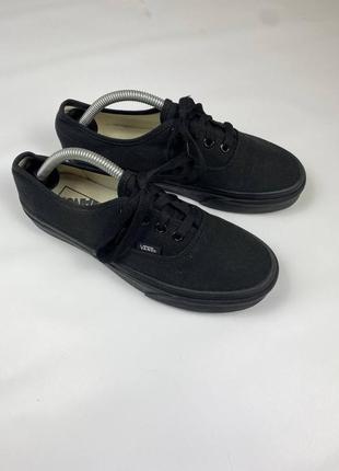 Кеди vans black2 фото