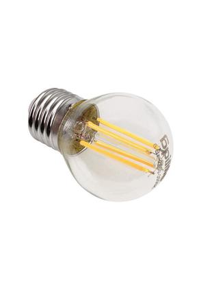 Лампочка led e27 6w ww g45 cog