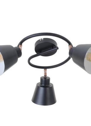 Спот htl-208/3g e14 bk/cooper