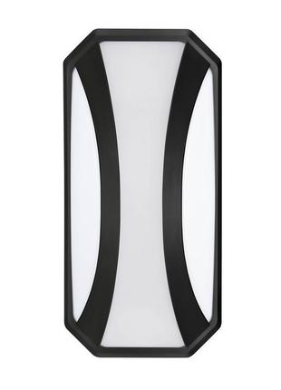 Світильник світлодіодний фасадний 24w tango настінний чорний
