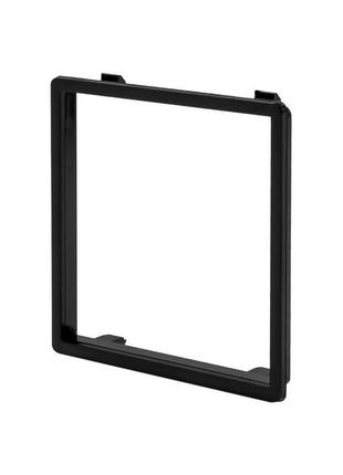 Ободок розетки livolo чорний (df101-12) sl-1