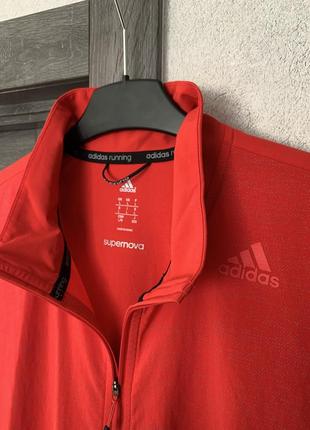Adidas supernova storm jacket беговая кофта спортивная3 фото