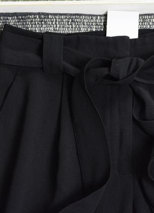 Новые черные брюки с поясом h&amp;m6 фото