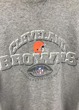 Винтажный свитшот puma cleveland browns vintage starter nfl ralph adidas nike5 фото