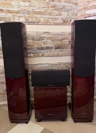 Комплект акустики wharfedale pacific evolution 5.1 ресивер denon2 фото