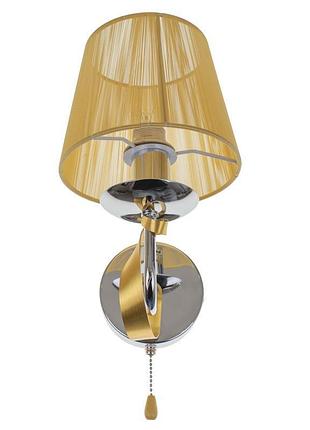 Бра bkl-675w/1 e14 ch/g 3