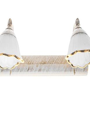 Бра 40w sw-325/2 e14 wh/g 2