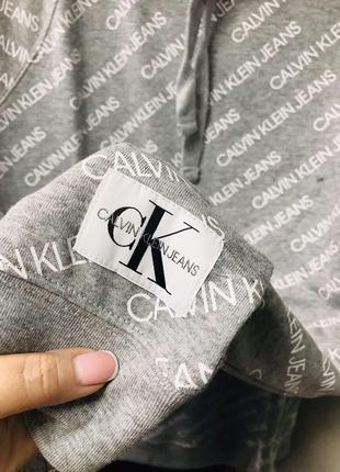 Платье с капюшоном свитшот calvin klein оригинал6 фото