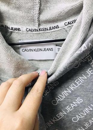 Сукні з капюшоном світшот calvin klein оригінал8 фото