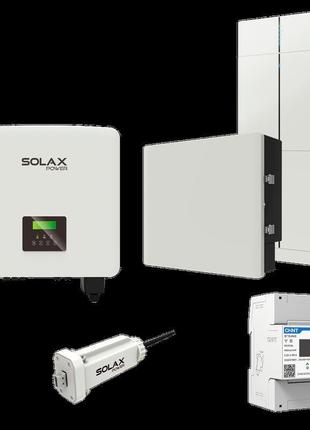 Комплект solax 4.4: трифазний гібридний інвертор на 15 квт, з ...