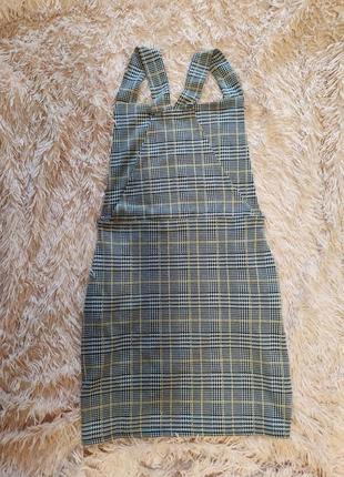Сарафан в клетку 2
