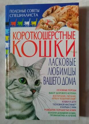 Книга : короткошерстные кошки . ласковые любимцы вашего дома