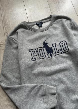 Polo ralph lauren оригінальний світшот кофта худі толстовка5 фото