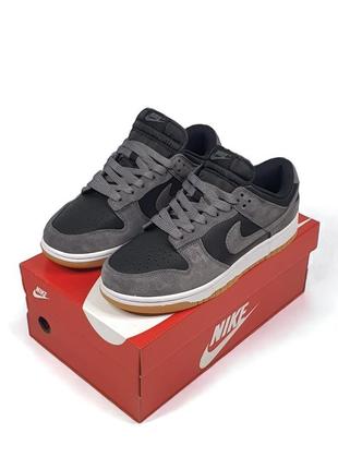 Кроссовки nike sb dunk low
•grey black white•4 фото