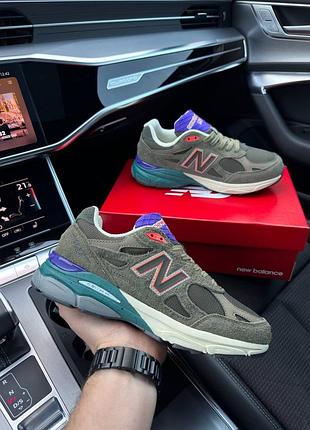 Чоловічі кросівки new balance 990 v3 якість висока, зручні в носінні легкі та повсякденні кросівки