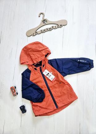 Вітрівка дитяча польща 80см, 12-18місяців, куртка дитяча, дощовик дитячий