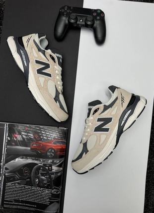 Чоловічі кросівки new balance 990 v3 якість висока, зручні в носінні легкі та повсякденні кросівки