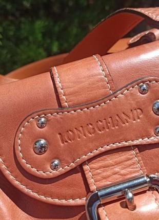 Longchamp  кожаная сумка9 фото