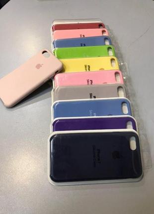 Чехлы silicone case 5/5s/se/6/6s/6+/7/8/7+/8+/x