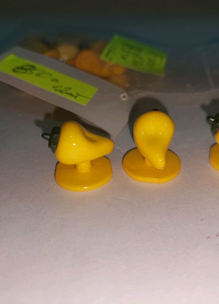 Пукли-пуговицы поварские "перцы жёлтые"