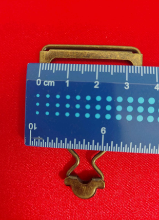 Карабини- застібки металеві для комбінезонів.7 фото